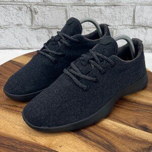 Allbirds The Wool Runners Womens Sz. 9 Black Wool Comfort Running Shoes